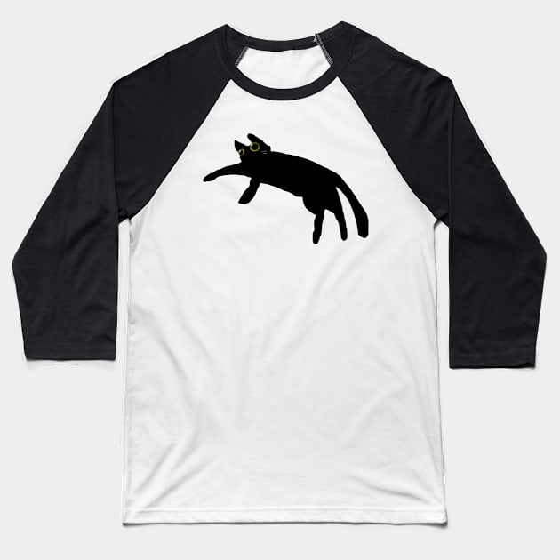 cat. Baseball T-Shirt by chompfig